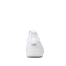 Supra TITANIUM Lave Sneakers Dame Hvite/Hvite | NO-52868